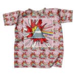 Pink Floyd Prism Comic Art Pattern T-shirt