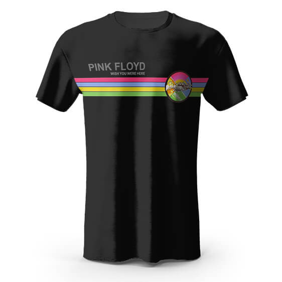 Pink Floyd Wish You Were Here Colored Line Tee