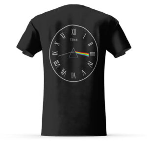 Pink Floyd's Song Time Minimalist Clock Shirt