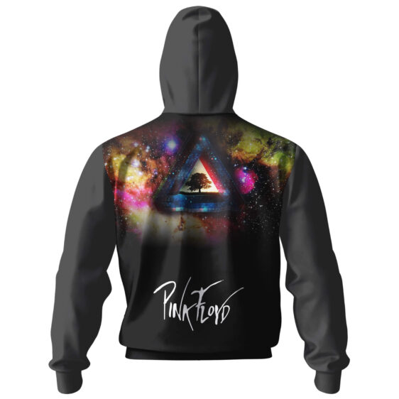 Prism in the Galaxy Pink Floyd Zipper Hoodie