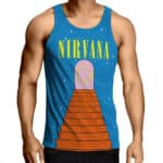 Retro Nirvana Stairway Music Poster Singlet