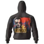 Ringo Starr Peace Sign Artwork Zip Hoodie