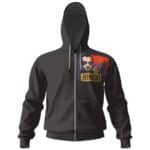 Ringo Starr Peace Sign Artwork Zip Hoodie