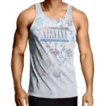 Rock Band Nirvana Vibrant Floral Singlet