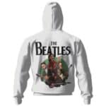 Rock Band The Beatles Oil Painting Zip Hoodie