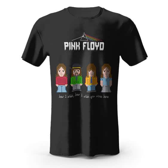 Rock Group Pink Floyd Members Lego Art Shirt