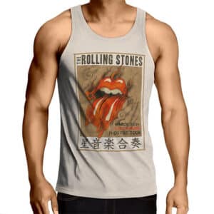 Rolling Stones 14 On Fire Tour Muscle Shirt