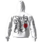 Smell Like Teen Spirit Typography Zip Hoodie