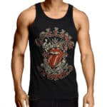 Tattoo You American Tour '81 Black Tank Top