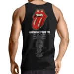 Tattoo You American Tour '81 Black Tank Top