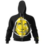 Teen Spirit Nirvana Logo Black Zip-Up Hoodie