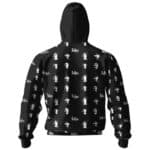 The Beatles Band Members Pattern Zip-Up Hoodie