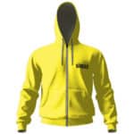The Beatles Bubble Gum Yellow Zipper Hoodie