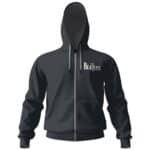 The Beatles Comic Sketch Drawing Zip-Up Hoodie
