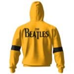 The Beatles Heads Art Yellow Zipper Hoodie