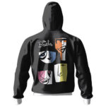 The Beatles Members Abstract Art Zip-Up Hoodie