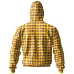 The Beatles Members Cartoon Pattern Zip Hoodie