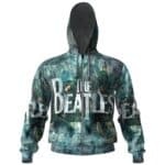 The Beatles Photo Collage Print Art Zip Hoodie
