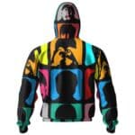 The Beatles Retro Colors Portrait Zip Hoodie