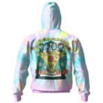 The Beatles Trippy Van Tie Dye Art Zip Hoodie