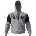 The Beatles Vintage Golden Poster Zip Hoodie