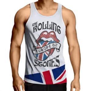 The Rolling Stones Europe 82 Sleeveless Shirt