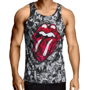 The Rolling Stones Member Collage Tank Shirt