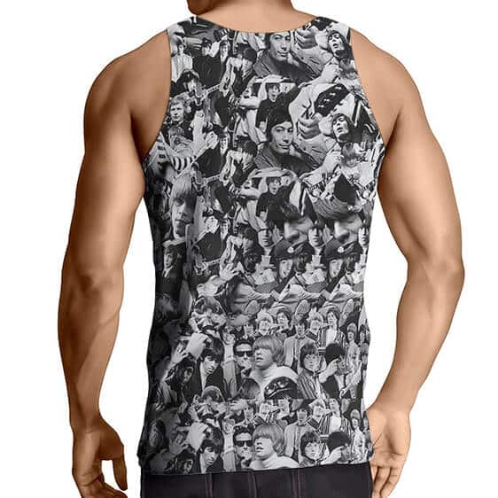 The Rolling Stones Member Collage Tank Shirt