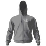 The Wall Pink Floyd Gray Zip-up Hoodie