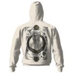 Tribute To Kurt Cobain Artwork Zip-Up Hoodie
