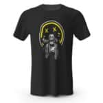 Vintage Nirvana Cover Smiley Symbol Black Tee