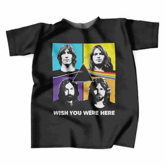 Wish You Were Here Pink Floyd Members Art Tee