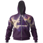 Epic Pink Floyd Space Prism Zip Hoodie