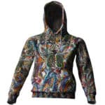 Kurt Cobain Color Paint Splash Nirvana Hoodie
