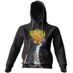 Kurt Cobain Pastel Design Hooded Sweatshirt