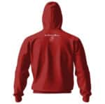 The Rolling Stones 14 on Fire Red Zip-up Hoodie