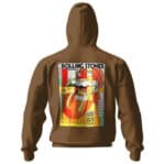 The Rolling Stones Geometric Zipper Hoodie