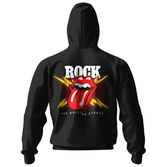 Dope The Rolling Stones Rock Zipper Hoodie