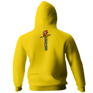Cool No Stopping No Filter Yellow Hoodie