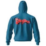 The Rolling Stones Zipcode Blue Zipper Hoodie