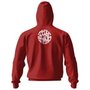 Cool The Rolling Stones Red Zipper Hoodie