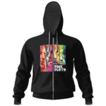 Pink Floyd Members Art Painting Zipper Hoodie