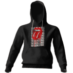 The Rolling Stones Typographic Design Hoodie