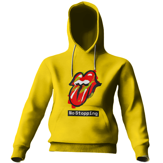 Cool No Stopping No Filter Yellow Hoodie
