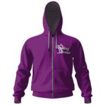 The Rolling Stones No Filter Purple Zipper Hoodie