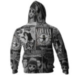 Nirvana Classic Band Poster Collage Hoodie