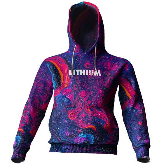 Nirvana Lithium Trippy Acid Hooded Sweatshirt