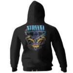 Nirvana Rock Band Dave Kurt Krist Black Hoody