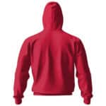 Pink Floyd Album Collage Red Zip-up Hoodie