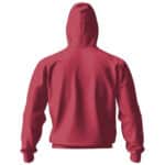 Pink Floyd David Gilmour Red Zip-up Hoodie